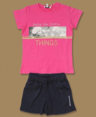 Детска пижама в розово - Image 2