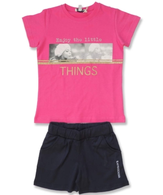 Детска-пижама-в-розово