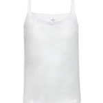 Baykar Потник в бяло с тънка презрамка