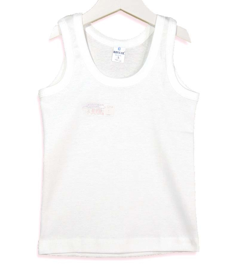 Baykar Потник в бяло за момче 2214 - Image 2