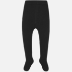 Mayoral Чорапогащник за момиче в черно 10670-061