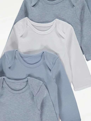 George Боди Дълъг ръкав Синьо - Image 2