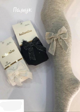 Katamino Чорапогащник с панделка в тъмносиньо