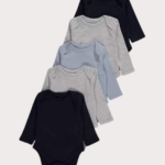 George Боди дълъг ръкав светло синьо