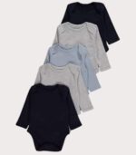 George Боди дълъг ръкав сив меланж