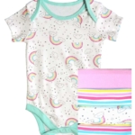 TU Бодита къс ръкав Дъга