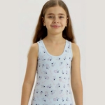 Baykar Потник Цветя 4298 в синьо