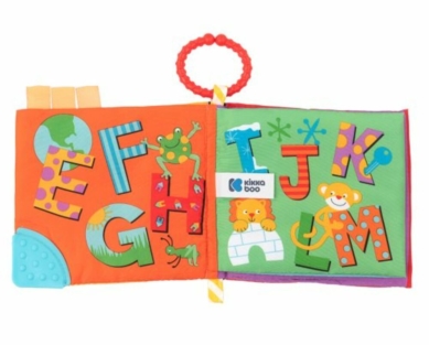 KIKKABOO Текстилна книжка с чесалка ABC 31201010208 - Image 3