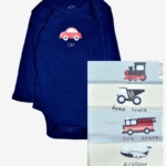 Cool Club Боди с дълъг ръкав Пожарна кола