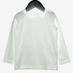 Едноцветна блуза в екрю*