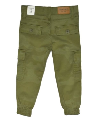 Спортен панталон в камуфлаж в зелено - Image 2