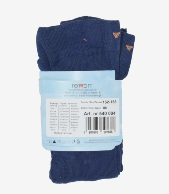 Чорапогащник в тъмносиньо