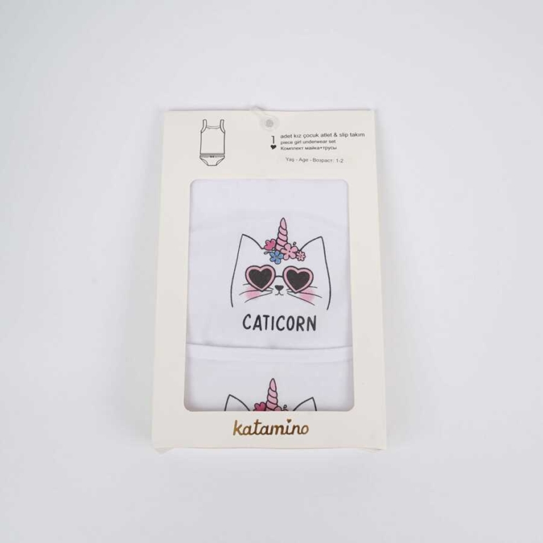 Katamino Потник с бикини K128162 в бяло - Image 2