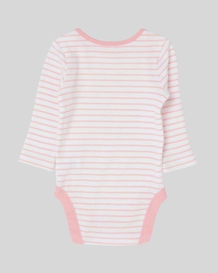 Dunnes Боди Дълъг ръкав Бяло райе