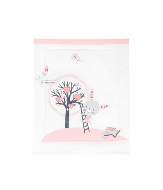 Кikka Boo Олекотено одеяло ранфорс Pink Bunny 31103010045