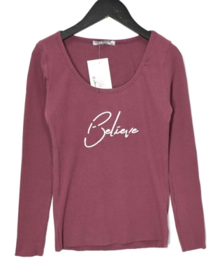 Блуза в Лилаво