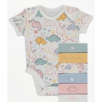 George Боди Къс ръкав Сърце