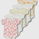 TU Боди Къс ръкав Лимон