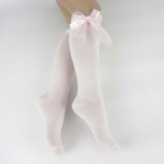 Katamino 3/4 чорапи в сиво с панделка - Image 2