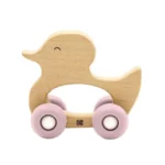 KIKKA BOO Дървена играчка DUCK PINK 31201010241