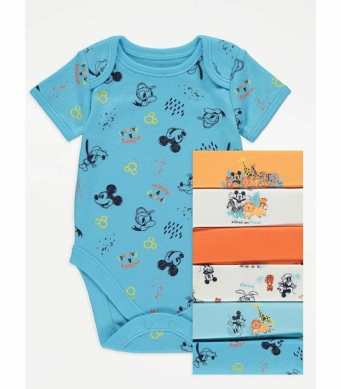 George Боди Къс ръкав едноцветно