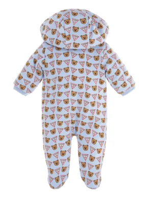 Guess Бебешки ватиран гащеризон H3YW16-KA6W4-FTBL не - Image 2