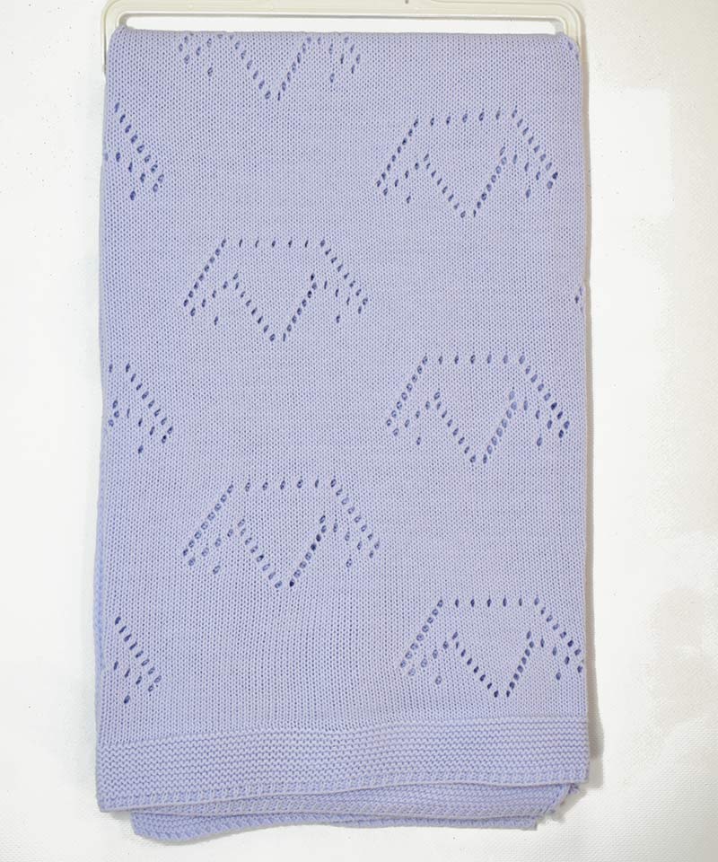 163985 Бебешко одеяло в лилаво 6996 - Image 1