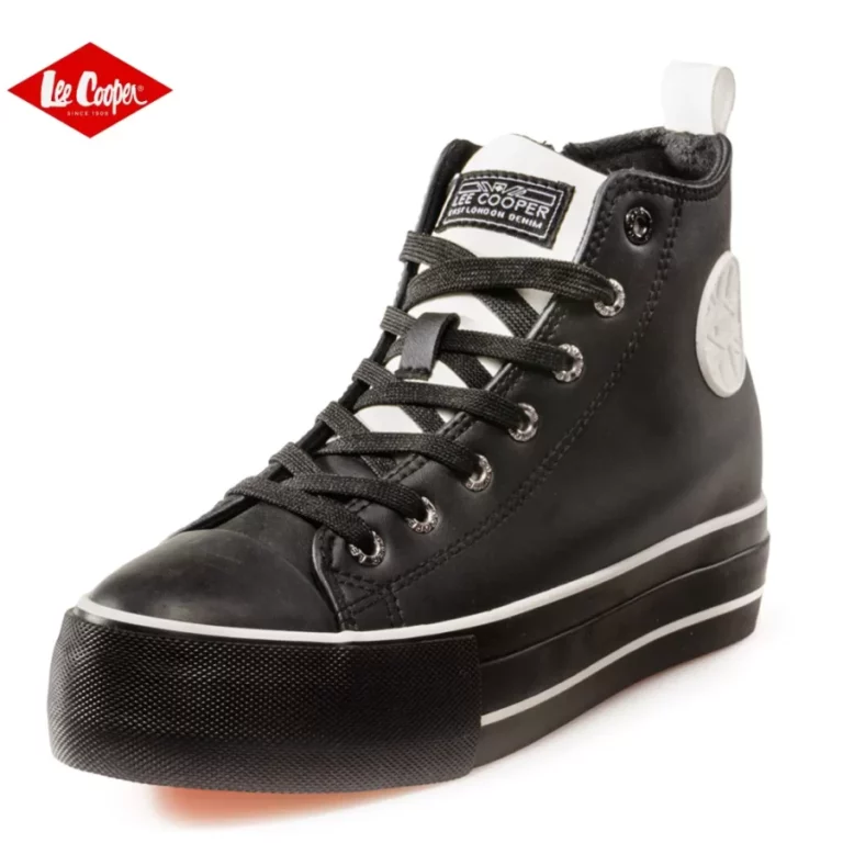 Lee Cooper Кецове 702-26 PU Black еко кожа - Image 2