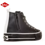 Lee Cooper Кецове 702-26 PU Black еко кожа - Image 3