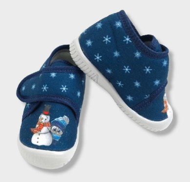 Беко Пантофи зимни в синьо - Image 2