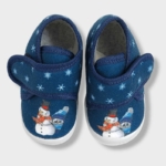 Беко Пантофи зимни в синьо