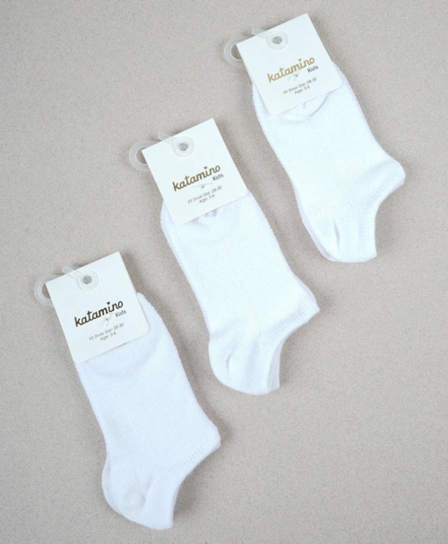 Katamino Чорапи тип-терлик в бяло - Image 2