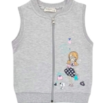 Breeze Елек сив меланж 19509