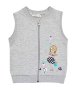 Breeze Елек сив меланж 19509