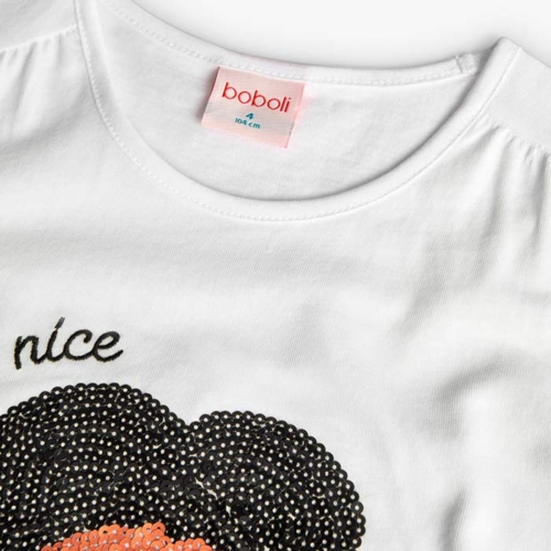 Boboli Тениска с пайети* - Image 2
