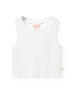 Boboli Потник рипс в бяло*