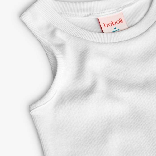 Boboli Потник рипс в бяло* - Image 3