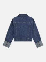 Guess Детско яке деним златист брокат - Image 2