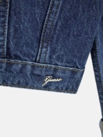 Guess Детско яке деним златист брокат - Image 3