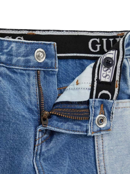 Guess Панталони деним двуцветни - Image 3