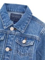 Guess Детско яке деним с апликация - Image 3