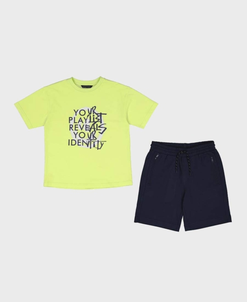Mayoral Комплект бермуди и тениска - Image 2