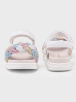 Mayoral Сандали плетени мотиви с блясък за момиче 43635-089 - Image 2