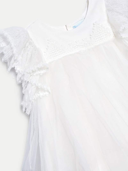 Abel & Lula Рокля с тюл в бяло - Image 3