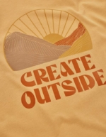 Losan Тениска цвят горчица - Image 3