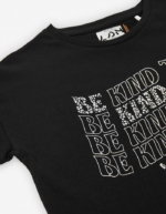 Losan Тениска Be Kind в черно* - Image 3