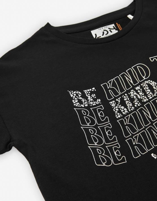 Losan Тениска Be Kind в черно* - Image 3