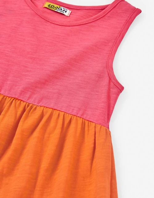 Losan Детска Рокля dark pink - Image 3