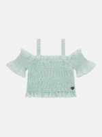 Guess Детски Топ шифон - Image 2