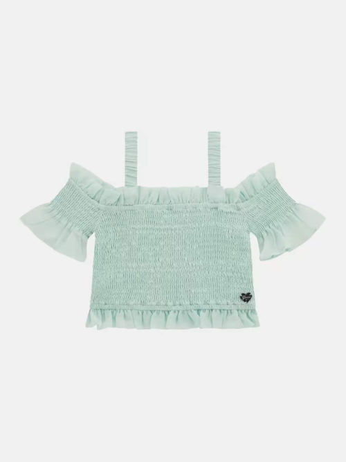 Guess Детски Топ шифон - Image 2